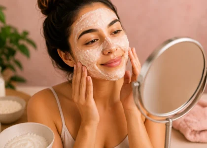 Máscara Facial de Arroz